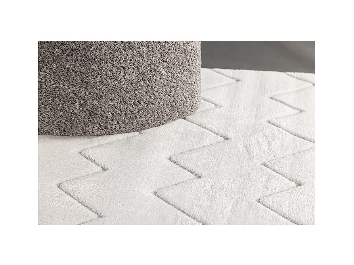 Tapis Déco "Fia" 200x290cm Blanc