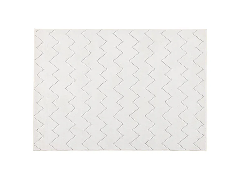 Fia vloerkleed 200x290 cm wit.