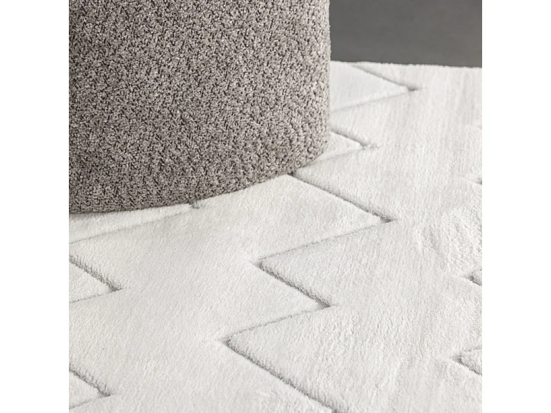 Tapis Déco "Fia" 200x290cm Blanc