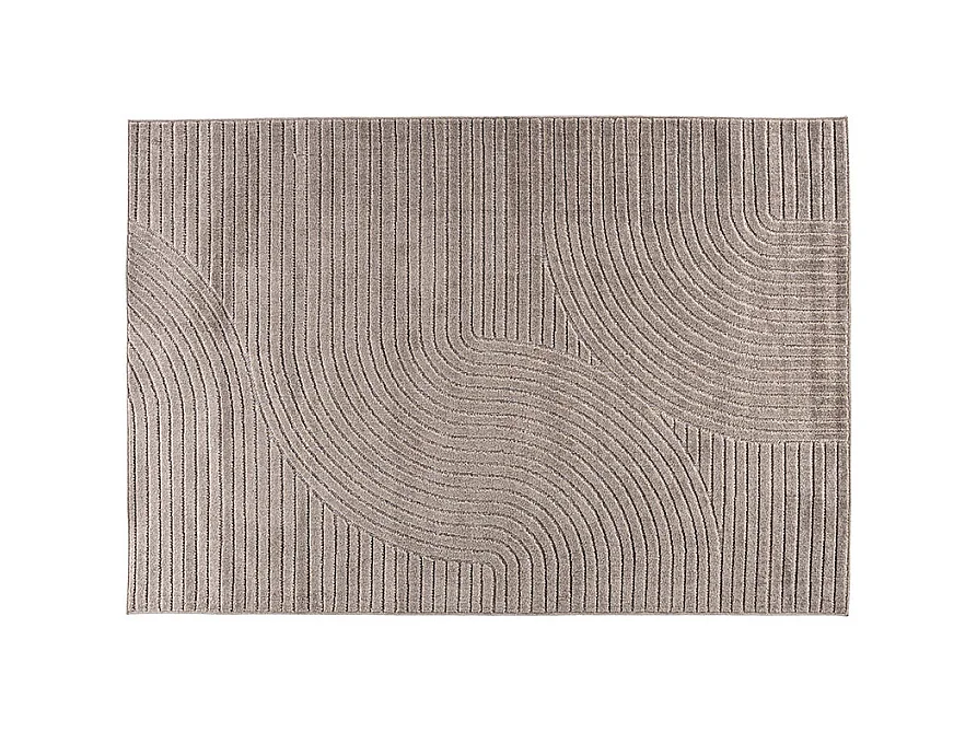 Tapis Déco "Vince Solar" 200x290cm Marron