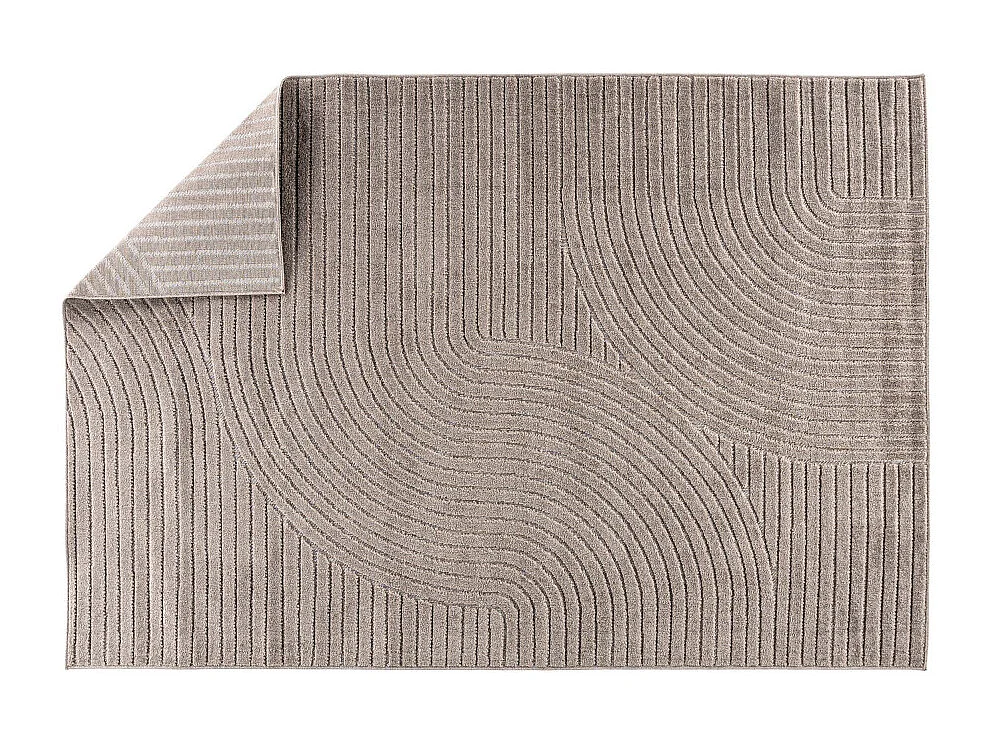 Tapis Déco "Vince Solar" 200x290cm Marron