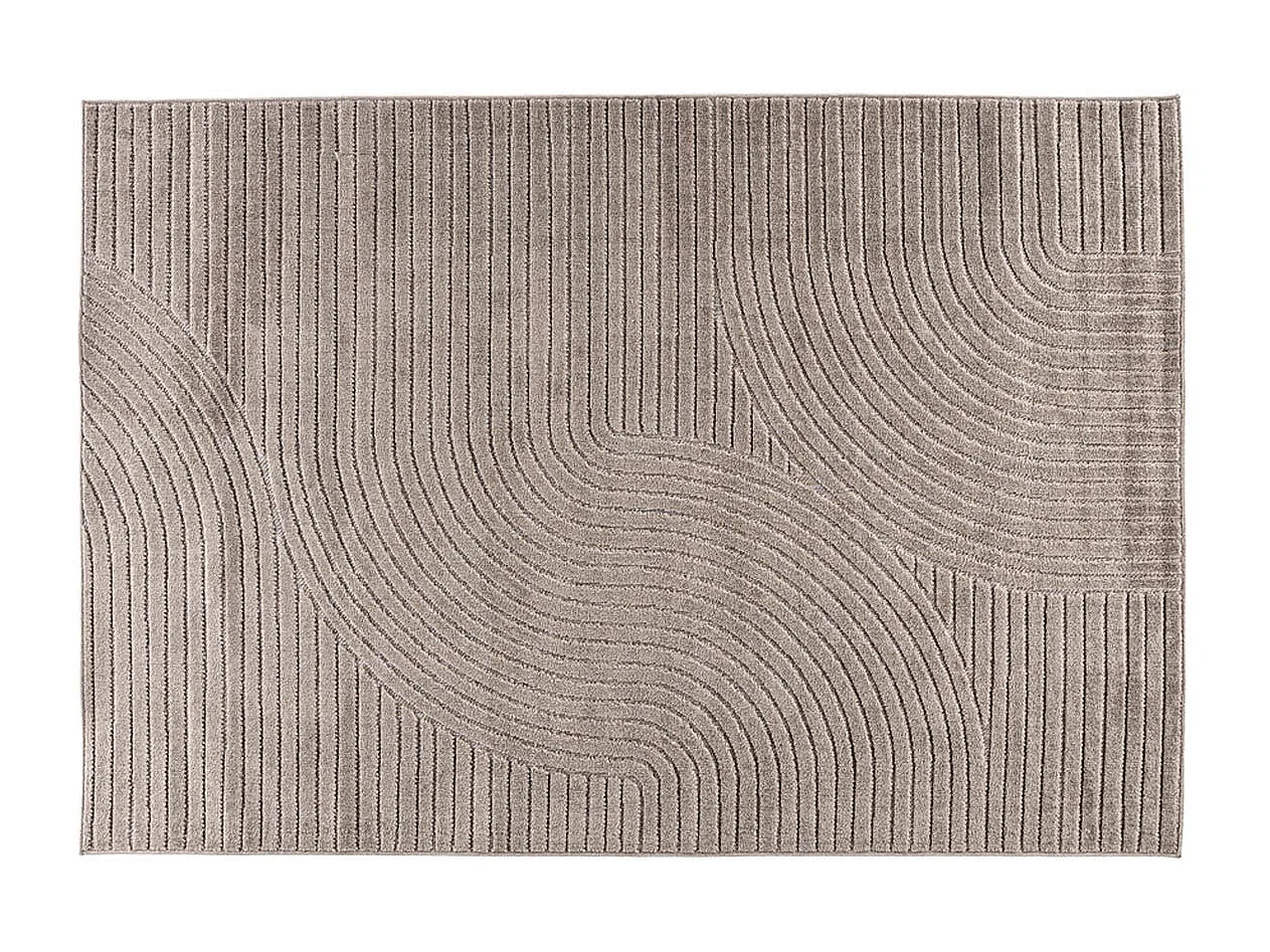Tapis Déco "Vince Solar" 160x230cm Marron
