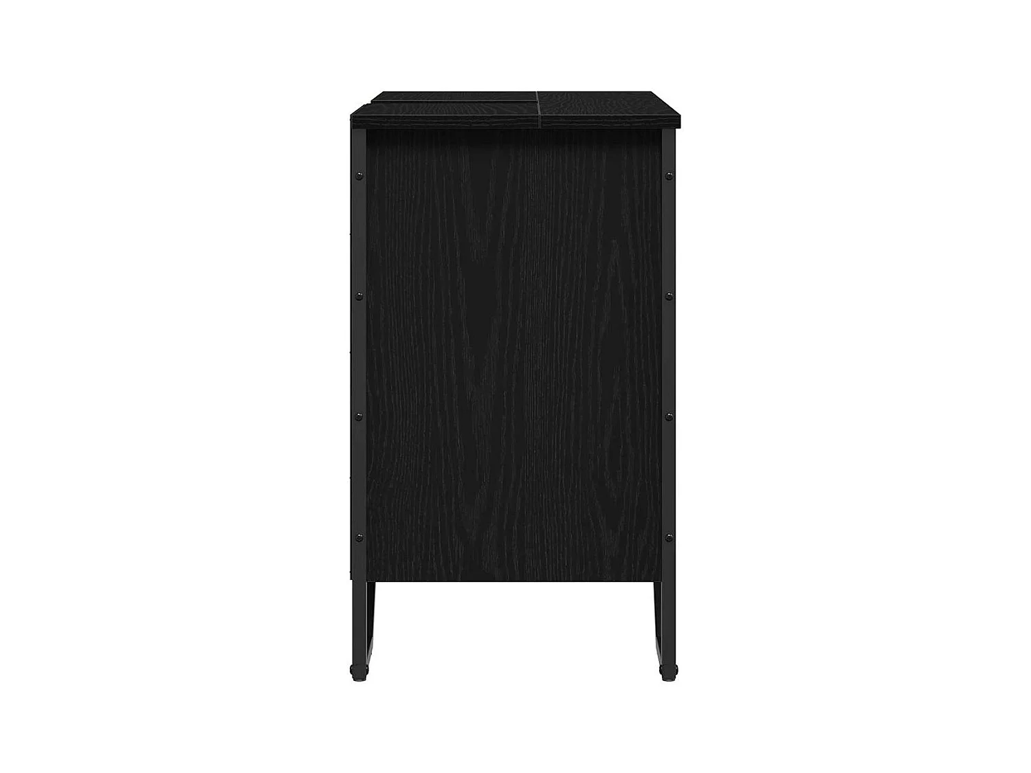 Cabinet de Lavabo Chêne noir 60 x 35 x 60 cm Bois d'ingénierie