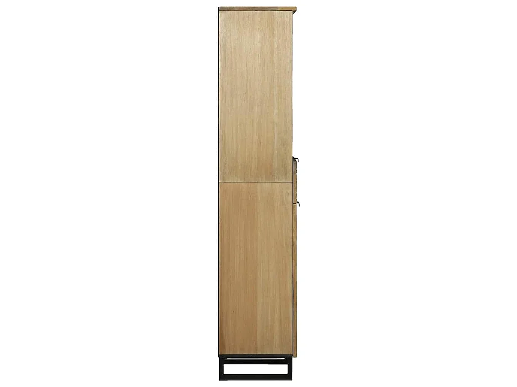 Badkamer wastafelkast Bruin 38 x 33 x 160 cm Bewerkt hout