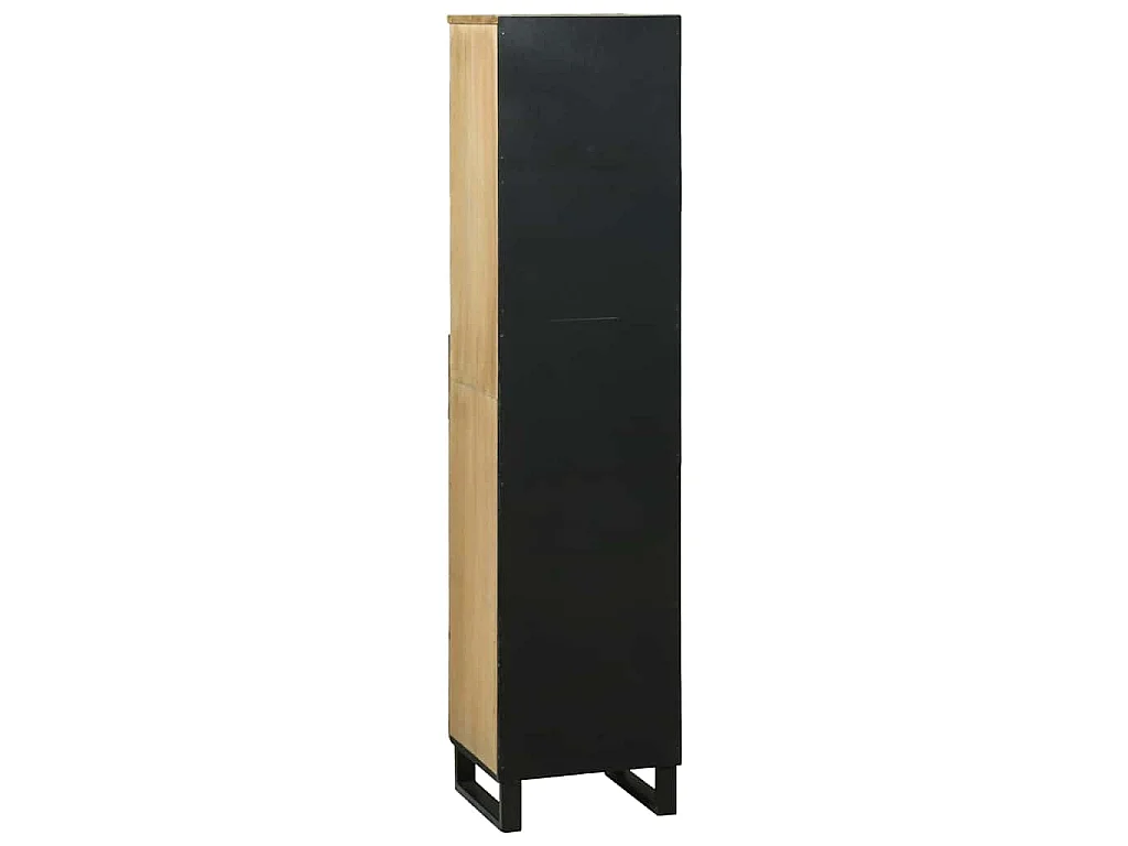 Badkamer wastafelkast Bruin 38 x 33 x 160 cm Bewerkt hout
