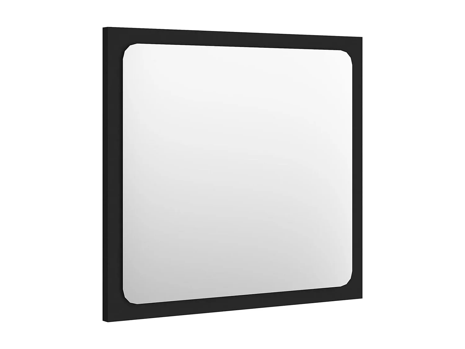 Ensemble de meubles de salle de bain Noir Aggloméré