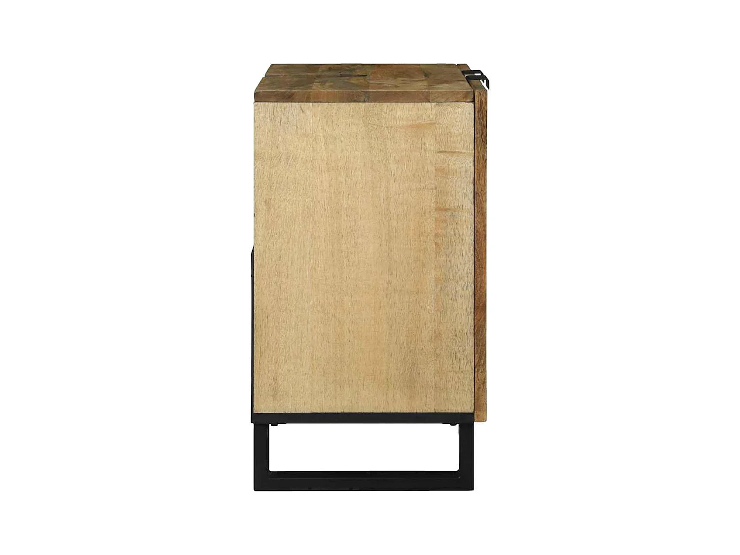 Waschbeckenschrank mit Regal Braun, Schwarz 62 x 33 x 58 cm