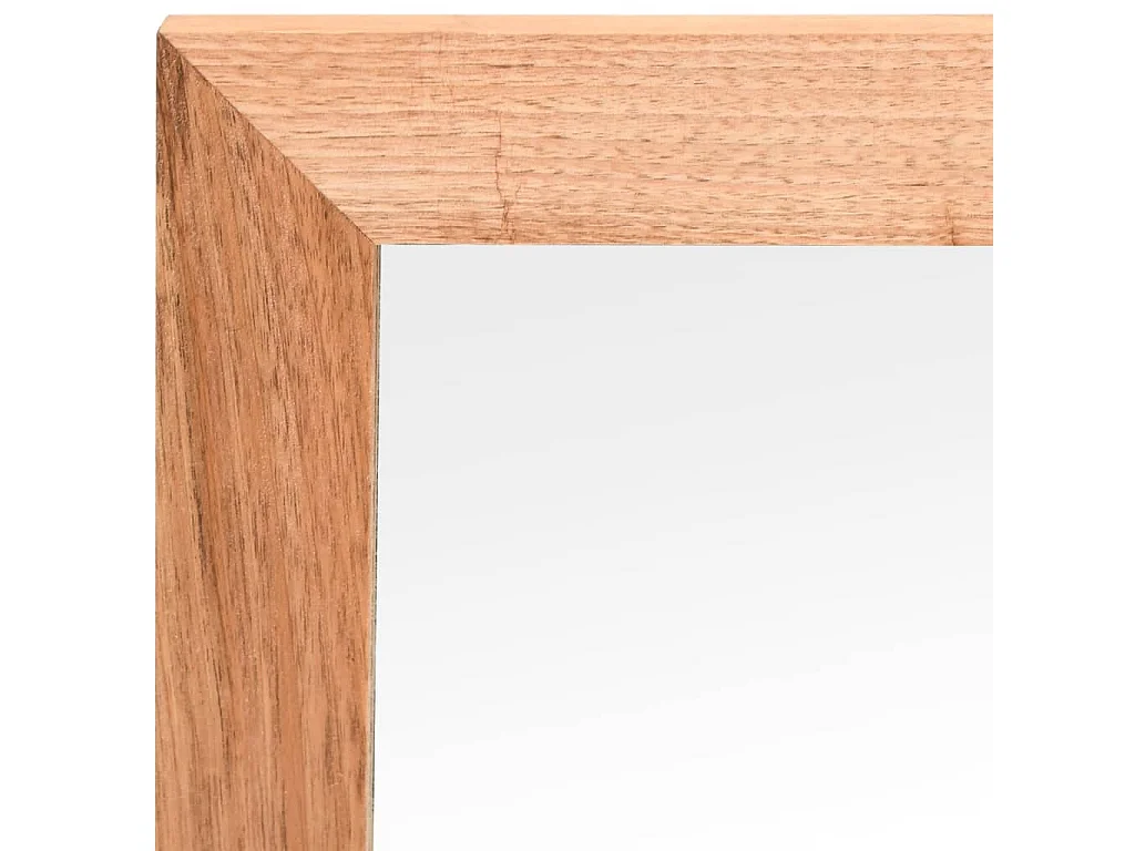 Set Mobili da Bagno 2pz in Legno Massello di Noce