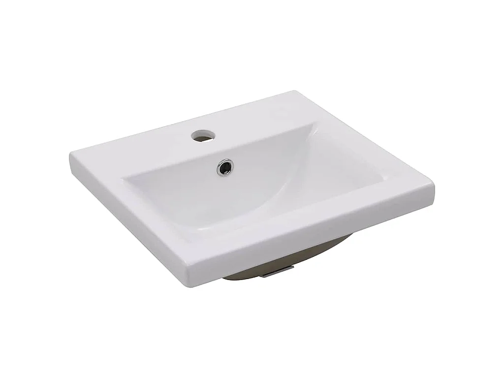 Conjunto de móveis de casa de banho contraplacado branco