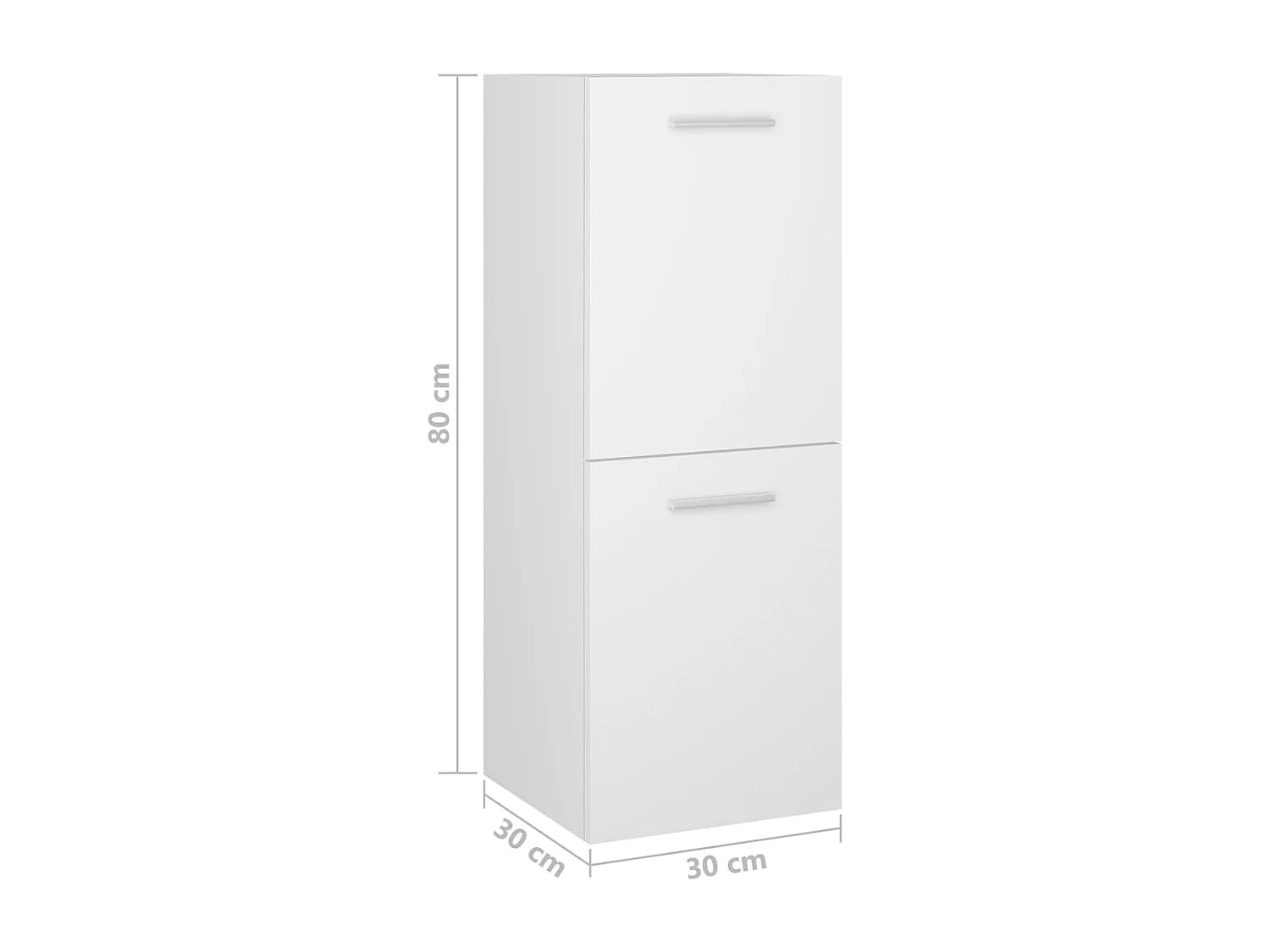 Badkamermeubelset spaanplaat wit