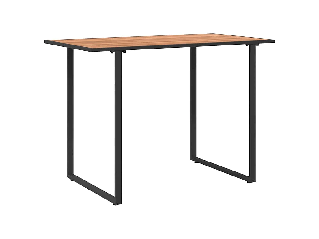 Mobilier de Patio en Acier 2 pcs Taupe Acier