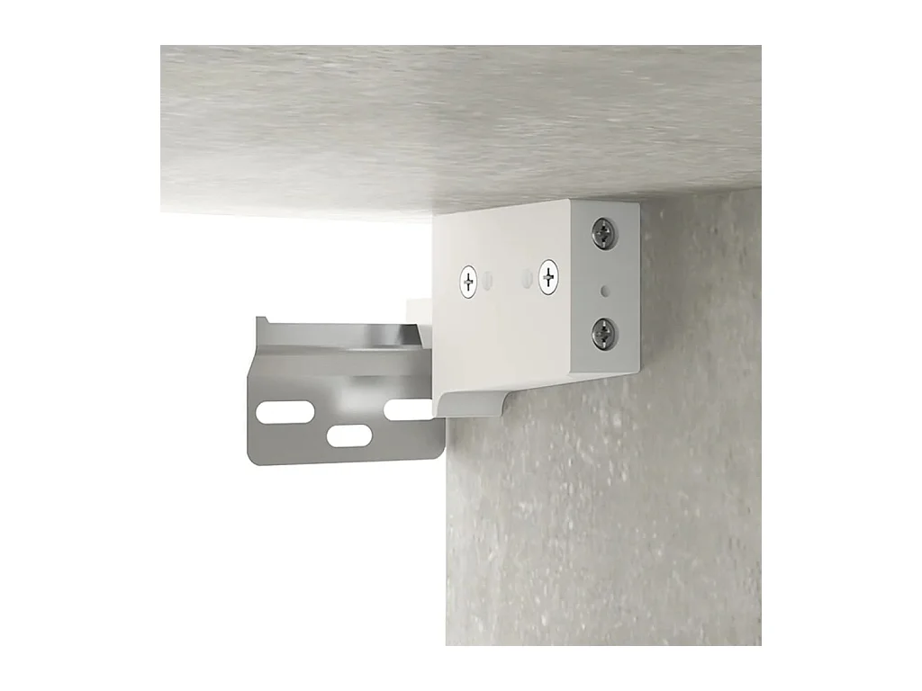 Conjunto de muebles de baño 3 piezas gris hormigón