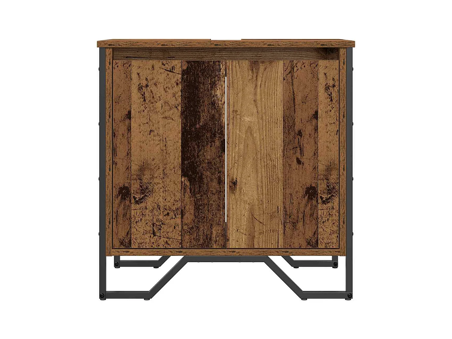 Cabinet de Lavabo Bois Ancien 60 x 35 x 60 cm Bois d'ingénierie