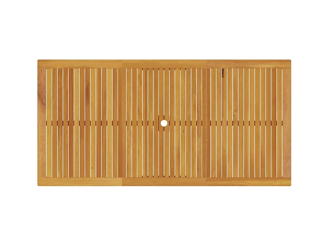 Garten Essgruppe 9 pcs Braun Akazie Massivholz