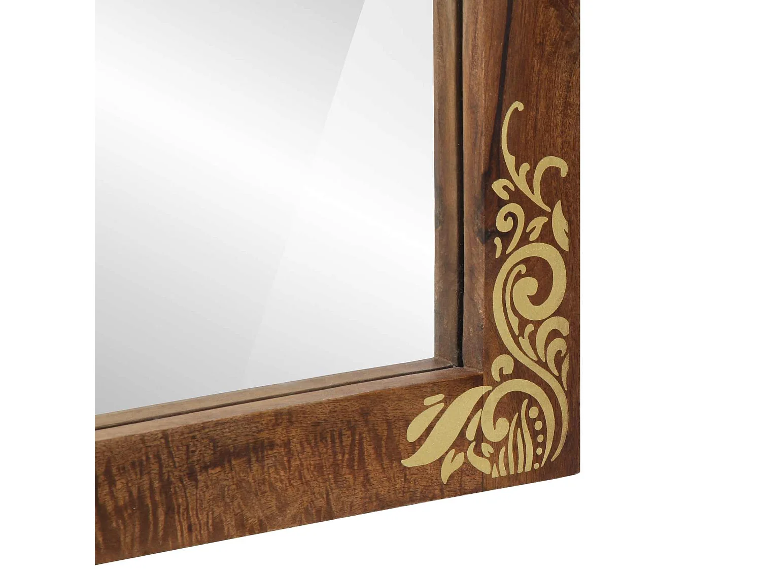 Badezimmerschrank-Set mit Tür 2 pcs Honigbraun Massivholz Mango