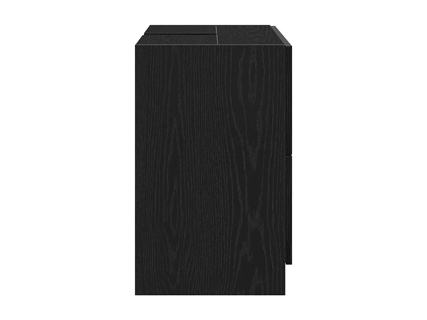 Mobile da Bagno Rovere Nero 78 x 37 x 59 cm Legno multistrato