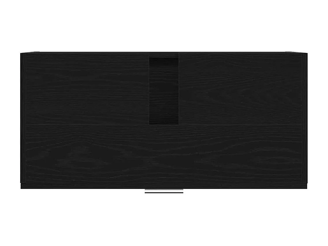 Mobile da Bagno Rovere Nero 78 x 37 x 59 cm Legno multistrato