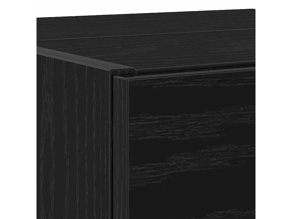 Mobile da Bagno Rovere Nero 78 x 37 x 59 cm Legno multistrato