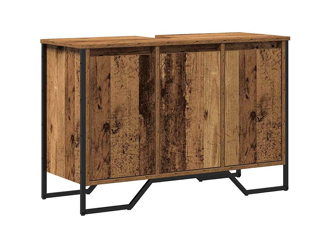 Cabinet Sous Évier Autre avec porte Bois Ancien 91 x 35 x 60 cm