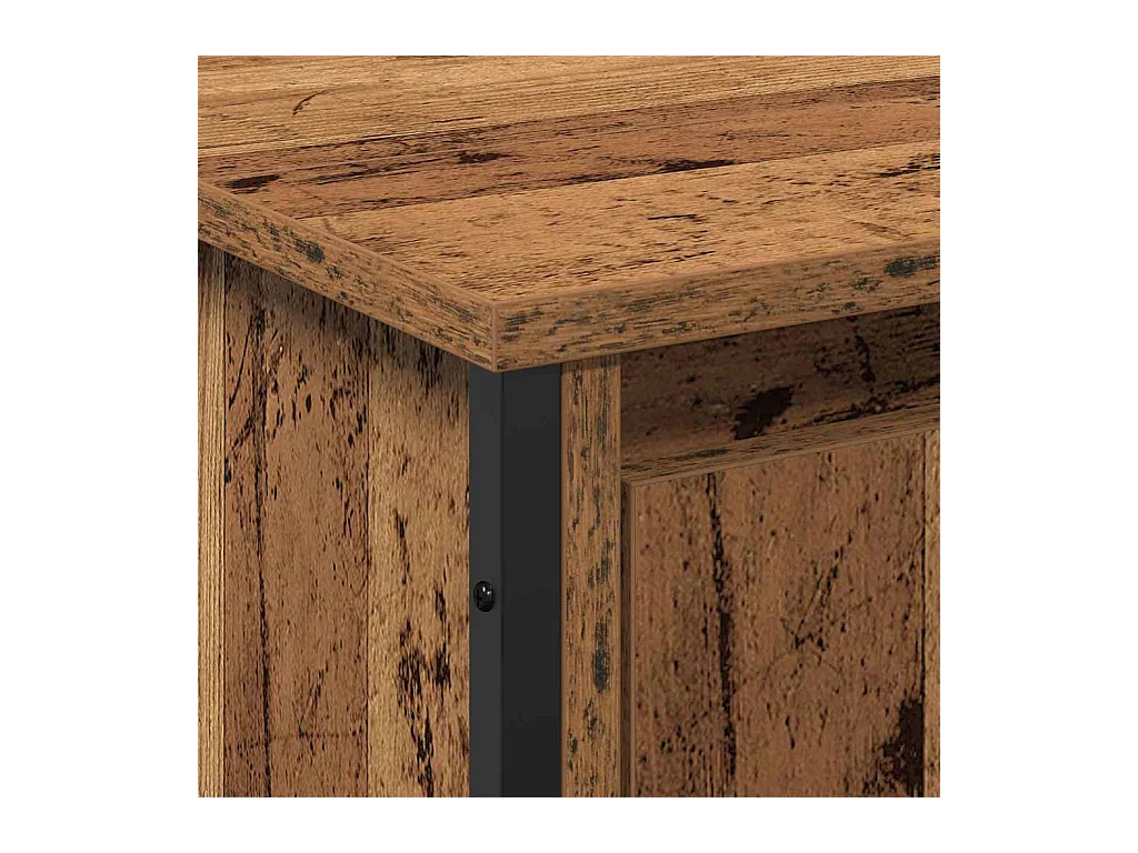 Cabinet Sous Évier Autre avec porte Bois Ancien 91 x 35 x 60 cm