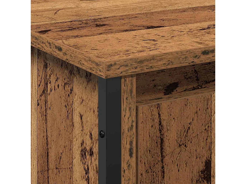 Cabinet Sous Évier Autre avec porte Bois Ancien 91 x 35 x 60 cm