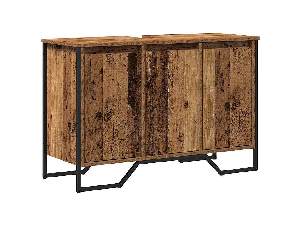Cabinet Sous Évier Autre avec porte Bois Ancien 91 x 35 x 60 cm