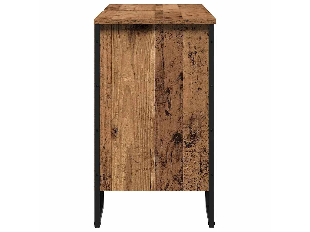 Cabinet Sous Évier Autre avec porte Bois Ancien 91 x 35 x 60 cm