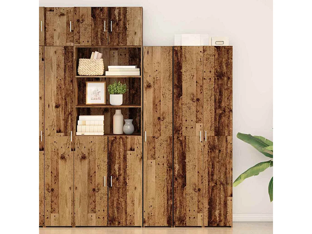 Haut Armoire Bois ancien 30 x 42.5 x 185 cm Bois d'ingénierie