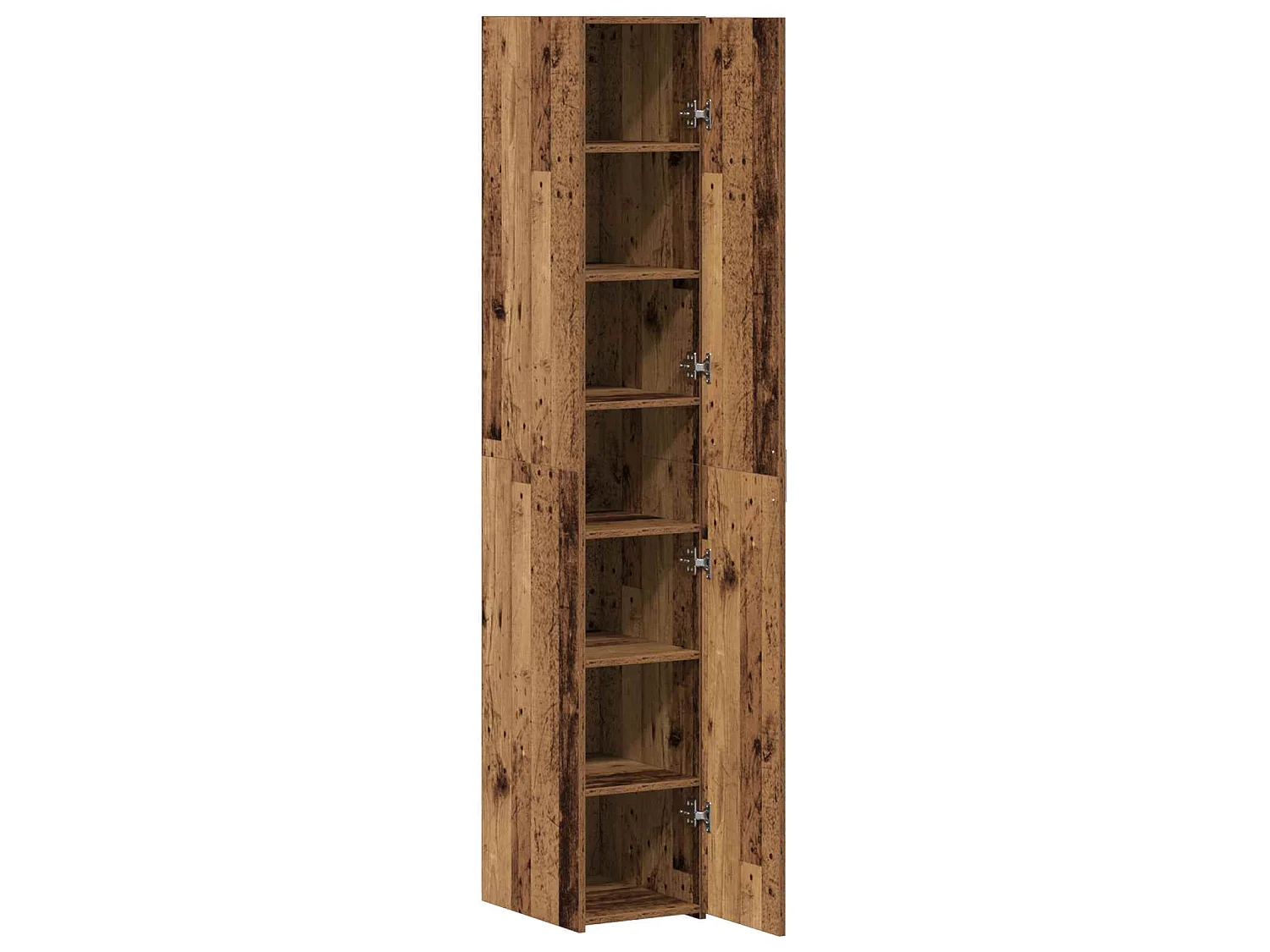 Haut Armoire Bois ancien 30 x 42,5 x 185 cm