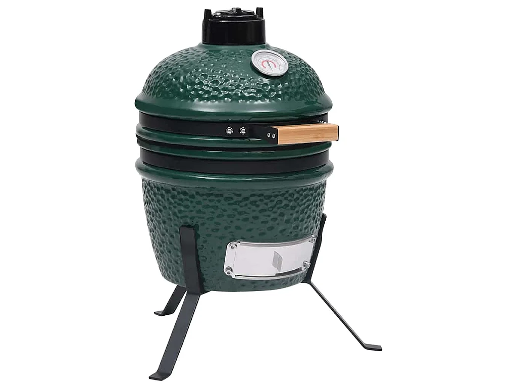 Kamado barbecue 56 cm keramiek groen