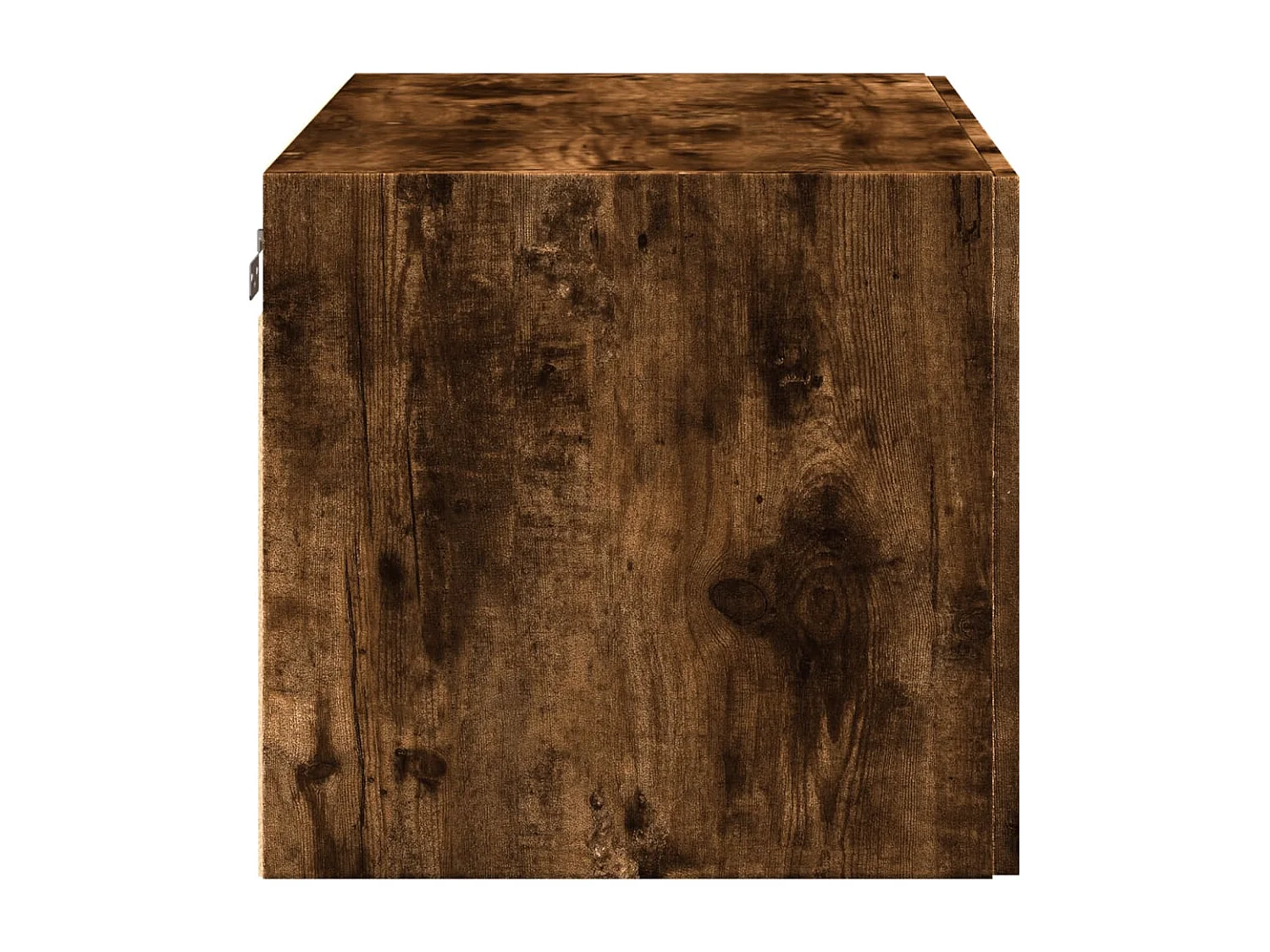 Armoire murale chêne fumé 80x42,5x40 cm bois d'ingénierie