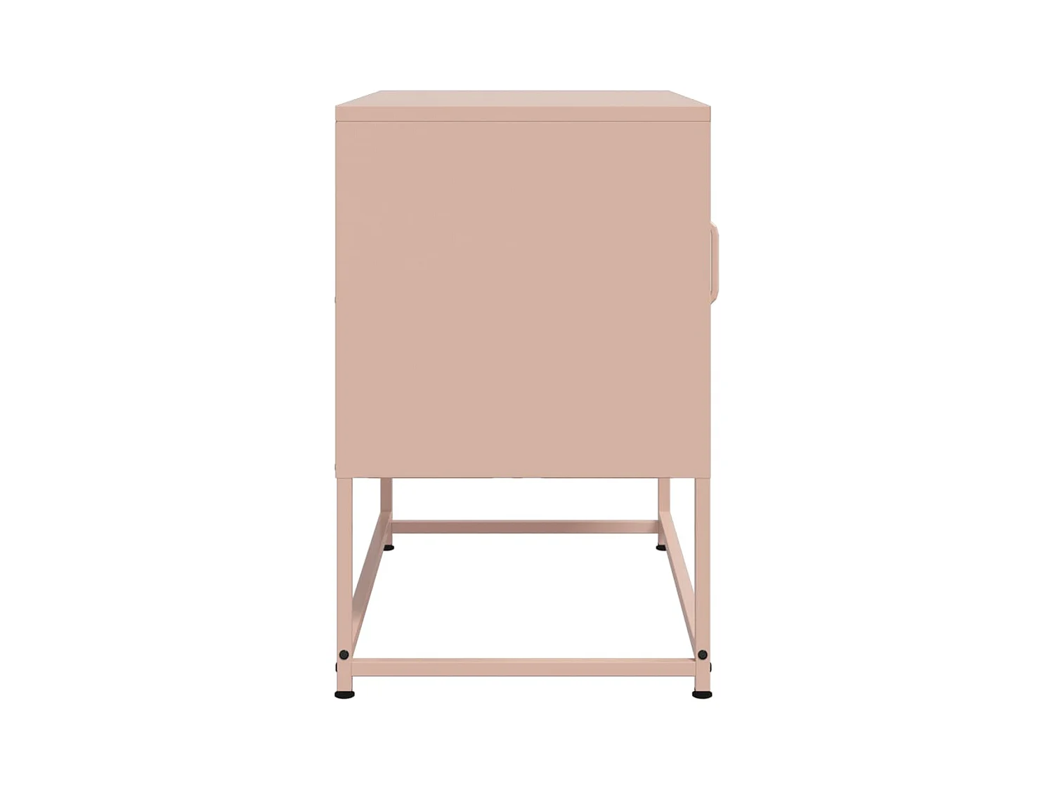 Buffet haut blanc 100,5x39x107 cm acier