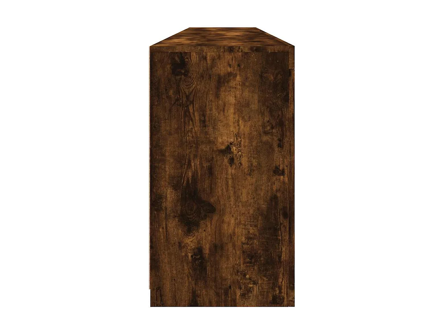 Sideboard mit LED-Leuchten Räuchereiche 202x37x67 cm