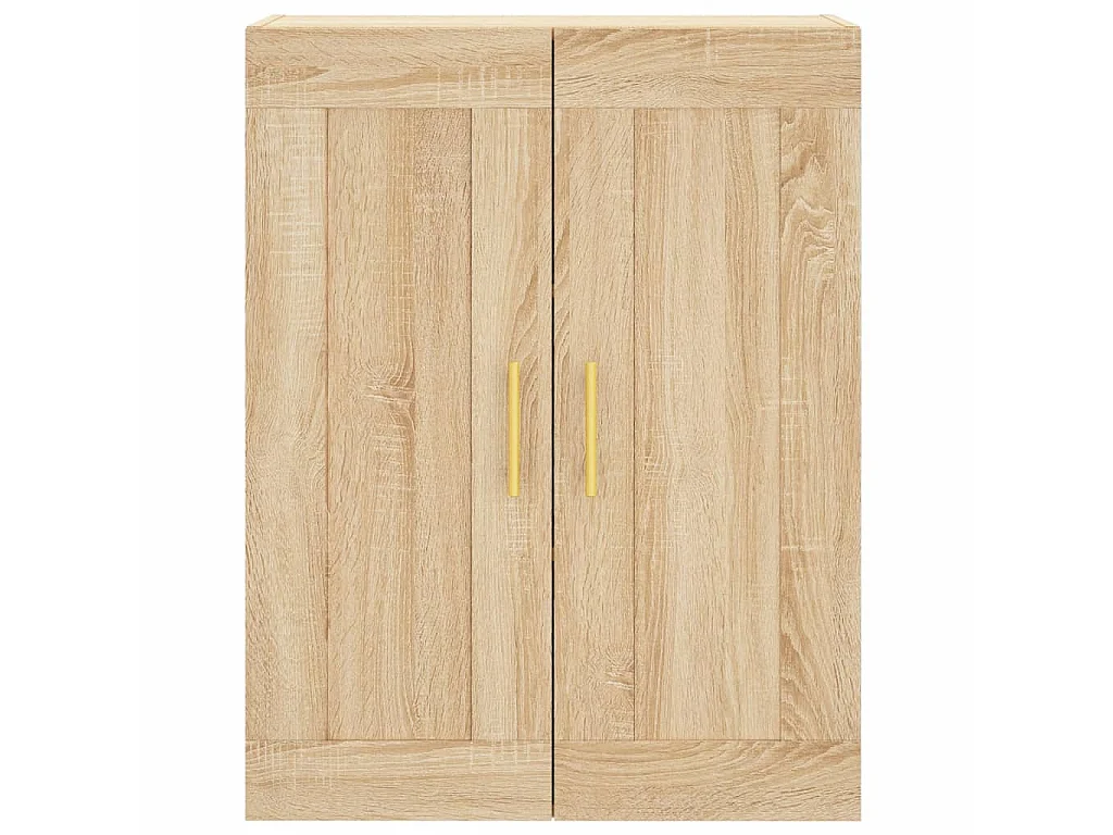Armário alto 69,5x34x180 cm derivados de madeira cor sonoma