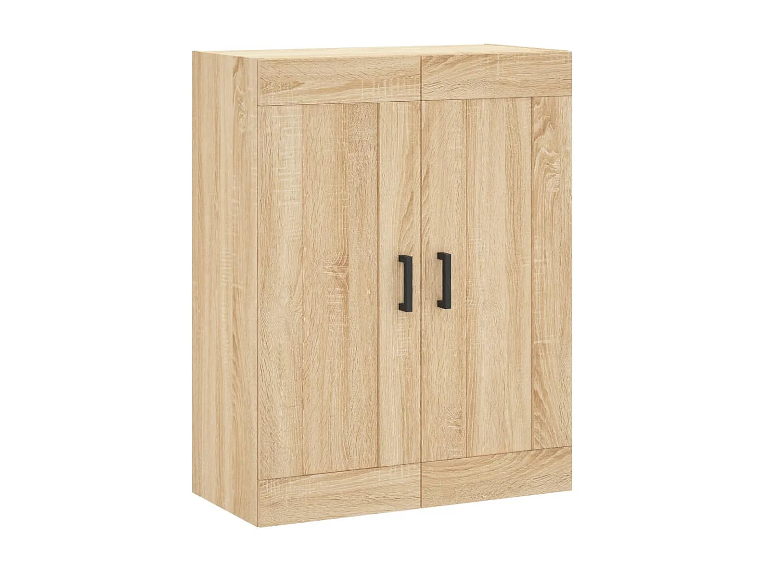 Highboard Sonoma-Eiche 69,5x34x180 cm Holzwerkstoff