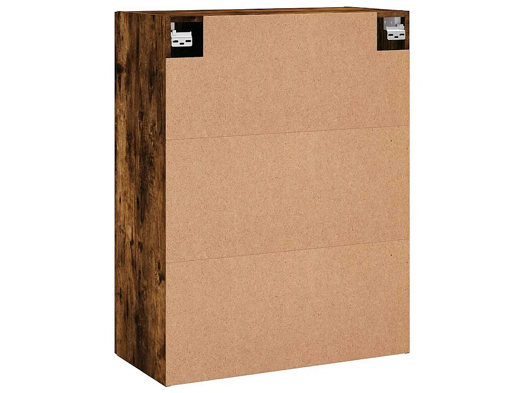 Mobili a Parete 2 pz Rovere Fumo 69,5x34x90 cm