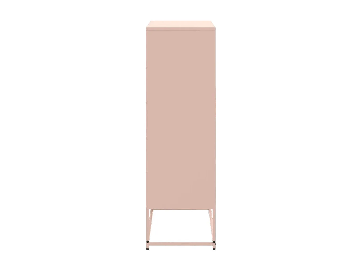 Highboard Rosa 68,5x38,5x123,5 cm Stahl