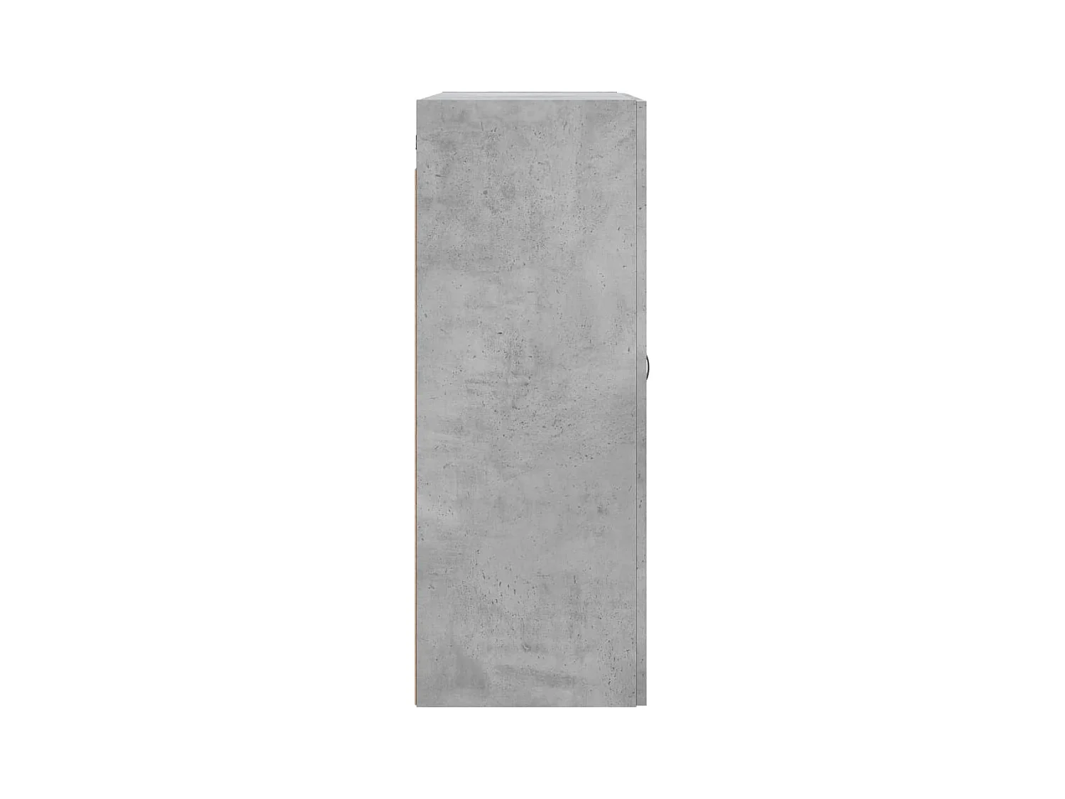 Armoires murales 2 pcs gris béton bois d'ingénierie