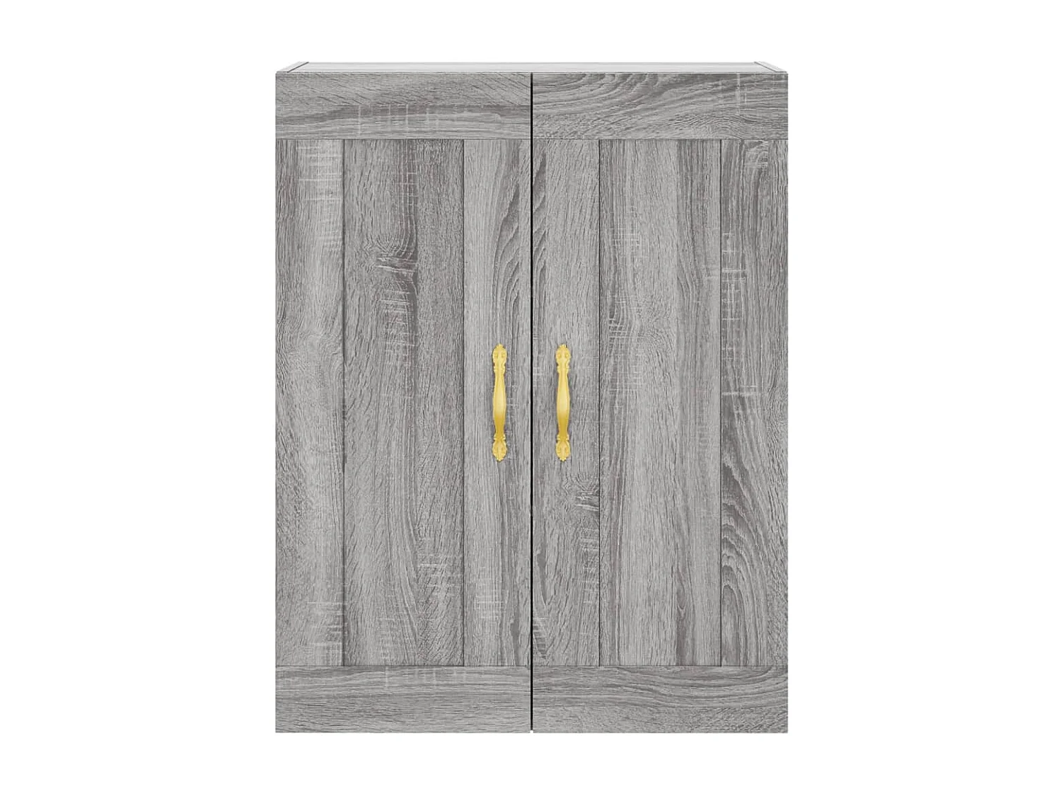 Armário alto 69,5x34x180 cm derivados de madeira sonoma cinza