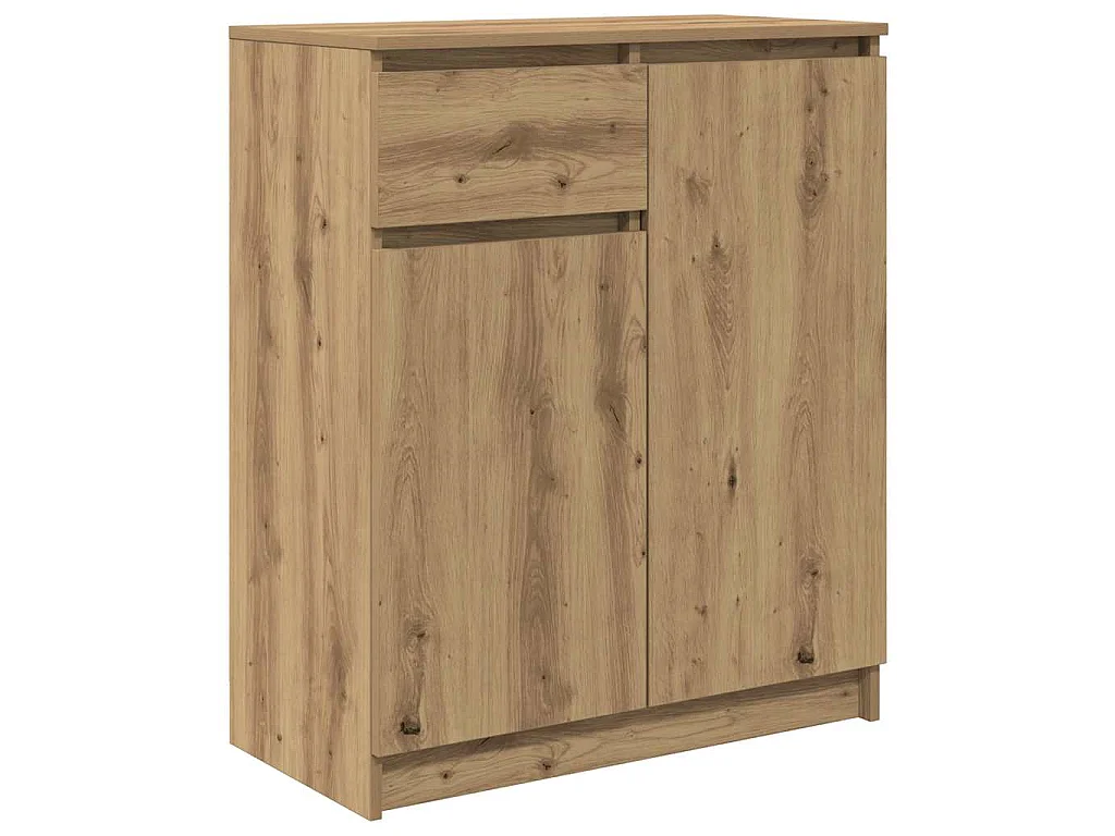 Sideboard mit Schublade Artisan-Eiche 71x35x84 cm Holzwerkstoff