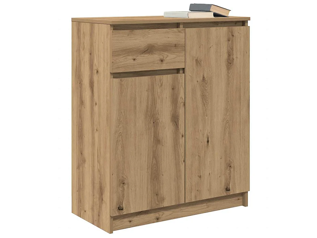 Sideboard mit Schublade Artisan-Eiche 71x35x84 cm Holzwerkstoff