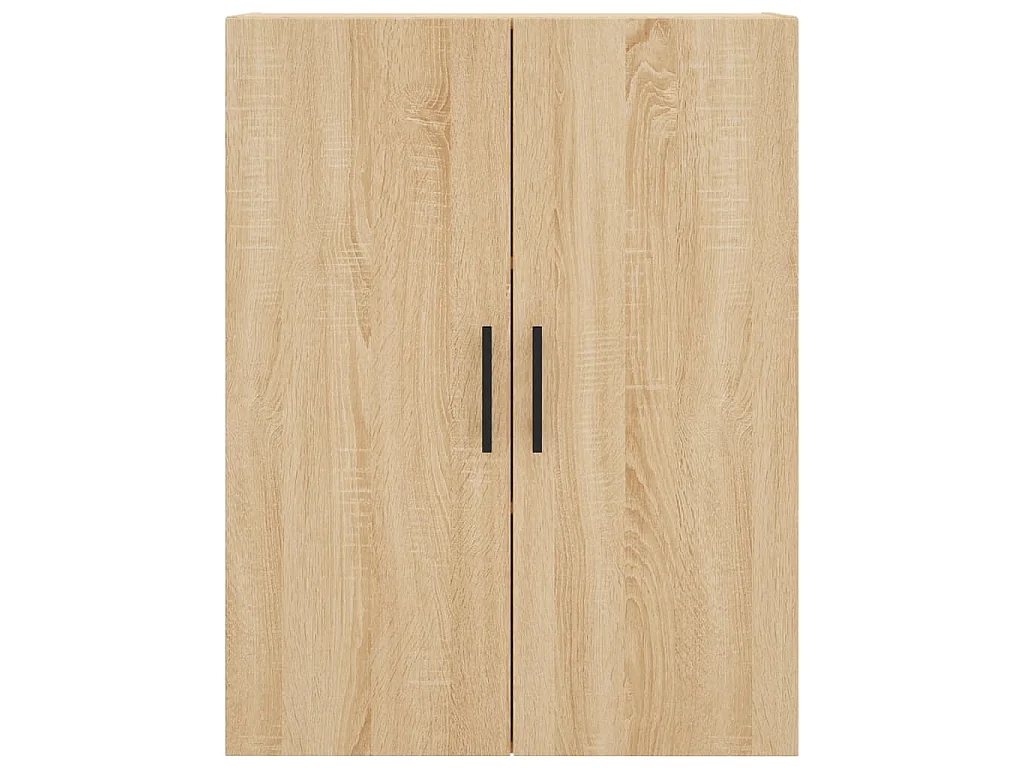 Hoge kast 69,5x34x180 cm bewerkt hout sonoma eikenkleurig