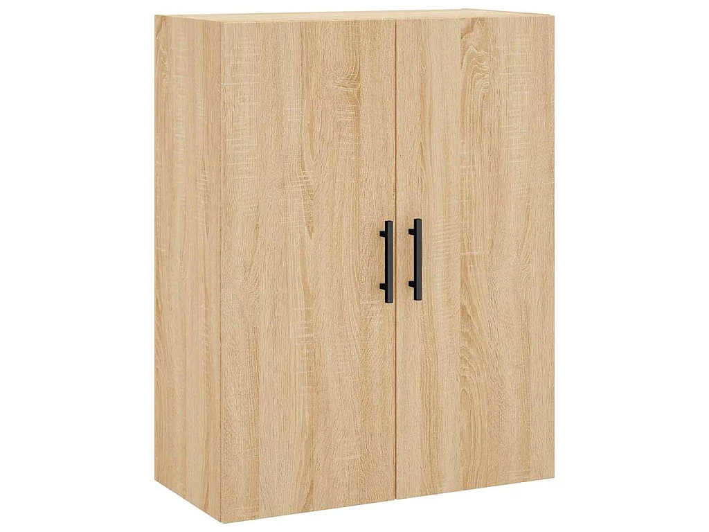 Highboard Sonoma-Eiche 69,5x34x180 cm Holzwerkstoff