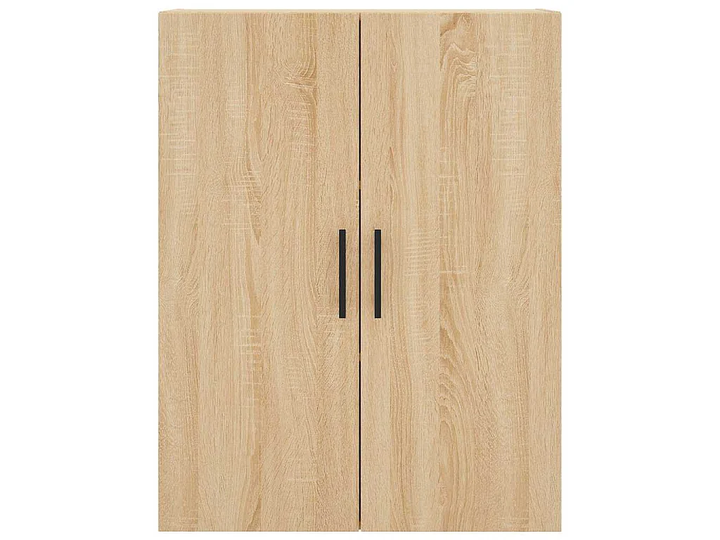 Highboard Sonoma-Eiche 69,5x34x180 cm Holzwerkstoff