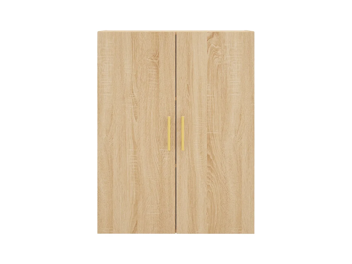 Buffet haut Chêne sonoma 69,5x34x180 cm Bois d'ingénierie