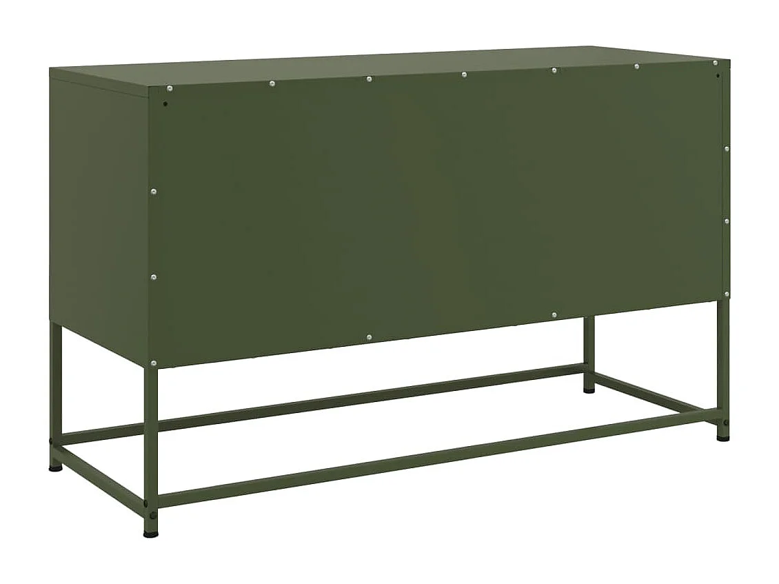Credenza Bianca 36x39x107 cm in Acciaio