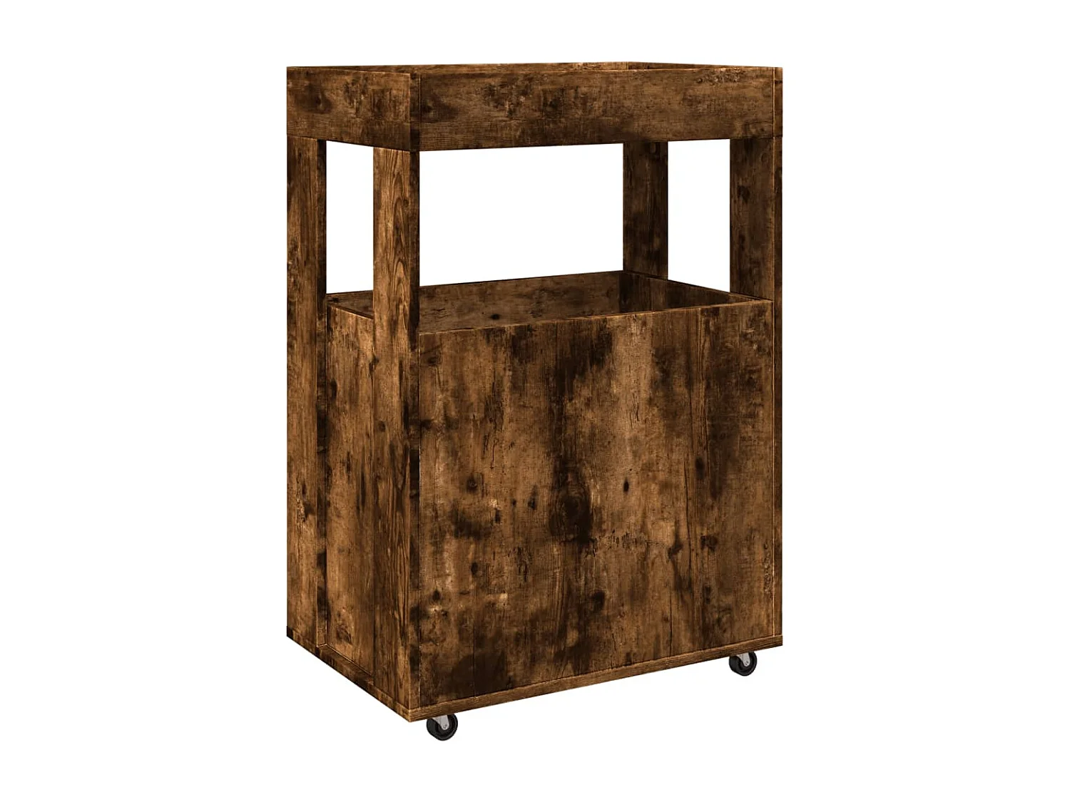 Barwagen Räuchereiche 60x39,5x89 cm Holzwerkstoff