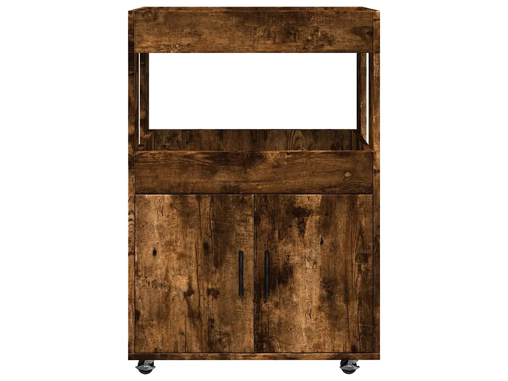 Barwagen Räuchereiche 60x39,5x89 cm Holzwerkstoff