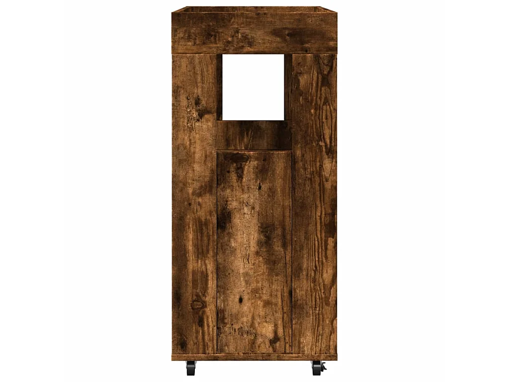 Barwagen Räuchereiche 60x39,5x89 cm Holzwerkstoff