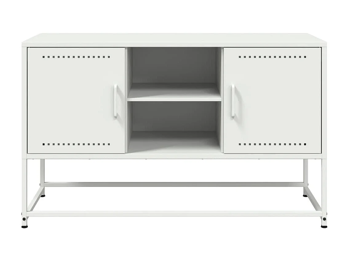 Buffet haut jaune moutarde 100,5x39x107 cm acier